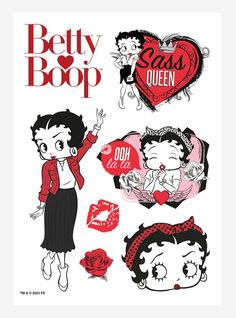 Discover The Best Professional Services in Graphic Design, Digital Marketing, Animation, Writing, and More Old Betty Boop, Iconic Stickers, Betty Boop Coffee, Original Betty Boop, Sass Queen, Emotion Faces, Betty Boop Classic, Cholo Art, Betty Boop Cartoon