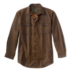 Timber Creek Long-Sleeved Shirt | Orvis Brown Relaxed Fit Shirt For Fall, Long Sleeve Shirt With Roll-up Sleeves For Fall, Fall Shirt With Roll-up Sleeves And Spread Collar, Fall Cotton Tops With Button Closure, Cotton Tops With Button Closure For Fall, Brown Cotton Shirt For Work, Brown Cotton Shirt For Winter, Brown Long Sleeve Cotton Shirt, Fall Casual Tops With Spread Collar