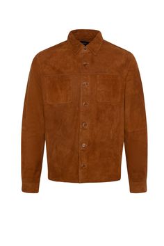 A shirtjacket style suede jacket from Regency by LaMarque. Fine quality suede and careful dye work. 100% Goat Suede Leather Mac Jeans, Suit Shirts, Suit Accessories, Dress Socks, Tailored Suits, Knitted Tshirt, Knit Pants, Outerwear Sweater, Suede Jacket