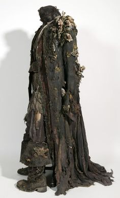 an image of a costume made out of clothes