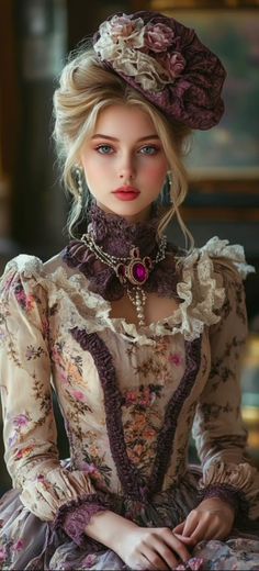 Fantasy Victorian, Beauty Art, Old West, Vintage Style, Most Beautiful, The Past, Vintage Fashion, Beauty