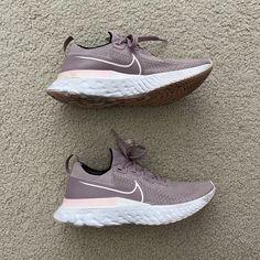 Nike React Infinity Run Color: Plum Fog, Pink Foam Very Rare And Hard To Find, No Longer Sold Anywhere Size 8.5 In Women’s Only Worn A Few Times, In Excellent Condition Originally $180 Nike React Infinity Run, Nike React, Shoes Nike, Very Rare, Pink Purple, Nike Shoes, Nike Women, Plum, Women Shoes