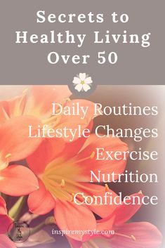 Healthy Living Motivation, Fitness Tips For Women, Tips For Women, Daily Routines, Healthy Food Choices, Healthy Aging, Living A Healthy Life, Aging Well