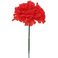 Add vibrancy with Vibrant Red Silk Carnation Picks. Bulk pack of 100, featuring 3.5" carnation heads. Perfect for weddings, decorations, and DIY decor projects. Discover their versatile beauty now! Red Carnation, Flower Picks, Floral Picks, Diy Wedding Bouquet, Floral Craft, Floral Supplies, Red Silk, Faux Flowers