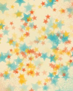 an abstract background with colorful stars