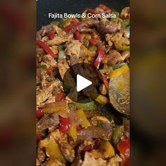 TikTok · Grandma Pam Fajita Bowls, Corn Salsa, Fajitas, Bowl