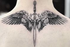 Back Tattoos For Guys Upper, Armor Of God Tattoo, Ink Tattoo Design, Evolution Tattoo, Wing Tattoo Men, Red Tattoo Ideas, Dove Tattoo Design, Red Ink Tattoo, Ma Tattoo