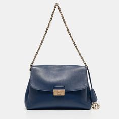 DIOR Blue Leather Large ling Shoulder BagThis Diorling shoulder bag by Dior promises function and appeal. It has been crafted from leather and added with a flap to secure the leather lined interior and a chain to place on your arm or shoulder, Size: Height: 22 cm, Width: 10 cm, Length: 29 cmMaterial: Leather Ysl Shoes, Boot Jewelry, Baby Sneakers, Dior Shoes, Mens Fragrance, Blue Leather, Boys Shoes, Boots Men, Luxury Bags