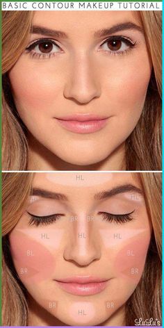 Time to level-up your routine. Diy Highlighter Makeup, Basic Contour, No Make Up Make Up Look, Makeup Contouring, Make Up Natural, Contour Makeup Tutorial, Makeup Tutorial Foundation, Natural Makeup Tutorial, Makeup Step By Step