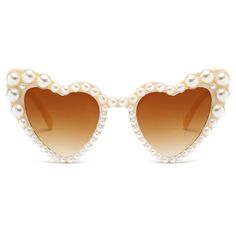 PRICES MAY VARY. UNIQUE DESIGN - Luxury love sunglasses with beaded cat eye design exclude the traditional classic frame and make you more eye-catching in the crowd, very suitable for matching different styles of clothing and styling. HIGH QUALITY MATERIALS - Thick and slim frame, lightweight and durable, not easily deformed, long-term wear without pressure on the nose to bring you a unique and comfortable wearing experience. UV400 PROTECTION - Love pearls sunglasses effectively filter UV rays a Bachelorette Sunglasses, Lady Killer, Pearl Sunglasses, Luxury Love, Unique Sunglasses, 70s Hippie, Slim Frame, Hippie Vibes, Party Festival