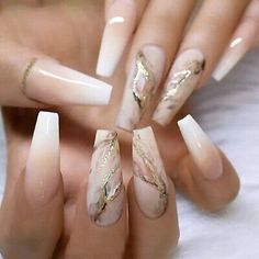 Every order includes 24 nails in various sizes to fit all, file and glue.To open the glue : puncture the tip with small pin or carefully snip with scissors. Press-on nails have a myriad of benefits over acrylic nails— part of the reason why they are becoming increasingly popular. Press On Nail Art, Nails Gradient, Coffin Nails Ombre, French Ombre, Marble Nail Designs, Ombre Glitter, Purple Nail, Cute Acrylic Nail Designs