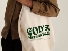 God's Masterpiece Ephesians 2:10 Organic Cotton Tote Bag, designed for Christian men and women, this versatile bag features an inspiring Bible verse, providing a daily reminder of who you are in Christ. Crafted from 100% organic cotton, it's perfect for food shopping, a church bag or a gift for her. * 100% certified organic cotton 3/1 twill * Fabric weight: 8 oz/yd² (272 g/m²) * Dimensions: 16″ × 14 ½″ × 5″ (40.6 cm × 35.6 cm × 12.7 cm) * Weight limit: 30 lbs (13.6 kg) * 1″ (2.5 cm) wide dual st Dc Clothing, Christian Gift Ideas, Tote Bag Christian, God's Masterpiece, Christian Tote Bags, Christian Merch, Church Gifts, Bible Verse Gifts, Christian Gifts For Women