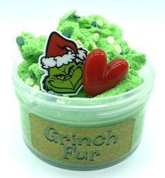 grinch, gifts for kids, slime, stocking stuffers Bubble Face Mask, Colorful Slime, Grinch Christmas Party, Cloud Slime, Slime Charms