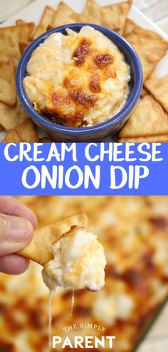 this is an easy appetizer to make with cream cheese and onion dip it's the perfect appetizer for any party