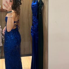 Gorgeous But I Just Decided I Wanted Something Different Originally $119 Offers Welcome! Message For Any Questions Windsor Prom Dress, Windsor Dresses Prom, Dresses Royal Blue, Welcome Message, Prom Inspo, Blue Prom Dress, Royal Blue Prom Dresses, Dresses Royal, Windsor Dresses