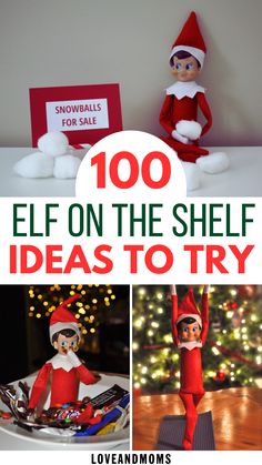 elf on the shelf ideas to try