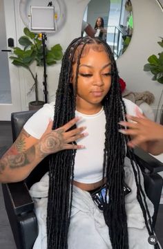 Indie Distressed Locs, 40 Inch Soft Locs, Soft Locs Hairstyles For Women, Medium Soft Locs, Petty Tweets, Black Hair Protective Styles, Hair Inches, Distressed Locs, Tarzan Movie