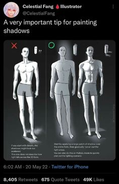 an info sheet showing the different types of male body shapes and how to use them