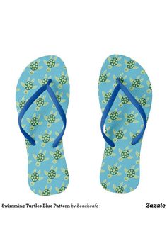 Swimming Turtles Blue Pattern Flip Flops for men and women. mark your difference, be original. Flip Flops For Men, Pattern Flip Flops, Be Original, Blue Pattern, Turtles, Flip Flop Sandals, Flip Flops, Swimming, Men And Women