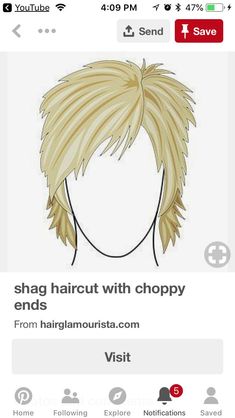 Short Shaggy Haircuts, Short Shag Haircuts, Choppy Hair, Messy Short Hair, Growing Out Short Hair Styles, Edgy Short Hair, Short Choppy Hair