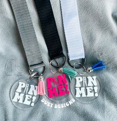 Cheer Camp Room Decorations, Pin Me Ribbon Cheer, Cheerleading Gifts For Team Goody Bags, Pin Me Cheer Ribbon Diy, Cheer Pins For Backpacks Ideas, Cheer Bags Ideas, Cheer Leader Aesthetic, Pin Me Cheer Ribbon, Cheer Pin Me Ribbon