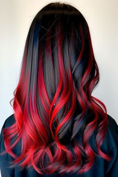 Gemini Hair Trend, Gemini Hairstyles, Exotic Hair Color, Gemini Hair, Red Hair Trends, Types Of Hair Color, Exotic Hairstyles