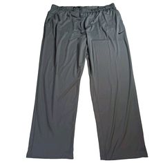 Elevate Your Activewear Collection With These Nike Totality Dri-Fit Open Hem Versatile Pants In Size 3xlt. The Solid Gray Color And Woven Fabric Type Make These Pants Suitable For Various Occasions Such As Travel, Workwear, Party/Cocktail, And Casual Outings. The Drawstring Closure And Lightweight, Stretch Features Add Comfort And Convenience To Your Active Lifestyle. These Pants Are Perfect For Gym & Training, Cross-Training, And Running & Jogging During Any Season. The Nike Dri-Fit Product Lin Gray 4-way Stretch Pants For Gym, Gray Multi-pack Sports Bottoms, Pants Nike, Versatile Pants, Tall Men, Nike Pants, Gym Training, Active Wear Pants, Cross Training