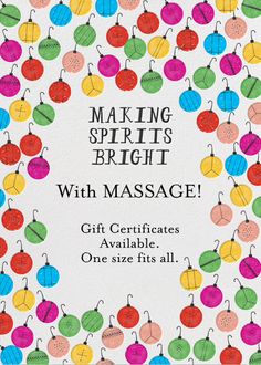 Massage Gift Certificate, Online Party Invitations, Massage Clinic, Massage Business