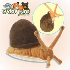 an image of a stuffed animal hat on top of a pillow with the word cuddlekins