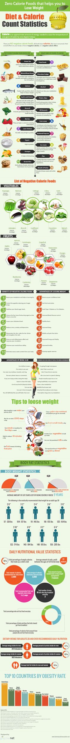 Zero calorie foods that help you lose weight [Infographic] - http://www.urbanewomen.com/zero-calorie-foods-that-help-you-to-lose-weight.html Calorie Counting Chart, Counting Chart, Zero Calorie Foods, Food Infographic, Weight Tips, Healthy Diet Recipes, Juice Bar, Fat Burning Foods, Calorie Counting