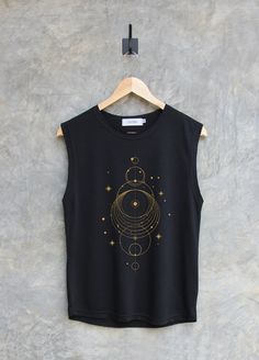 ✿ WELCOME TO MY SHOP ✿ More Shirt ► https://www.etsy.com/shop/igetherproject Material : Polyester 80% Cotton 20% Sleeve length : Muscle tank tops, workout tank tops Styles : Regular Women Fit Printed with eco-friendly water-based inks. Color shirt : Black, Charcoal, Blue, Peach Color print : White & black etc. ■ WASHING INSTRUCTIONS ■ Turn garment inside out. Hand wash. Lay flat to dry. Do not bleach/dry-clean Do not iron directly onto the print ■ Please refer to the size chart in the last image of the listing ■ Measurement (inches) Size Small ► Width = 34 inches. ( round ) ► Length = 24 inches. ► Sleeveless length 9.5 inches. Size Medium ► Width = 36 inches. ( round ) ► Length = 25 inches. ► Sleeveless length 10 inches. Size Large ► Width = 38 inches. ( round ) ► Length = 26 inches. ► Sle Trendy Crew Neck Vest With Graphic Print, Black Graphic Sleeveless Muscle Tee, Trendy Screen Print Tank Top, Trendy Tank Top With Screen Print, Sleeveless Cotton T-shirt With Printed Design, Sleeveless Cotton T-shirt With Print, Sleeveless Graphic Print Workout Top, Fitted Sleeveless Graphic Print T-shirt, Sleeveless Cotton Printed T-shirt