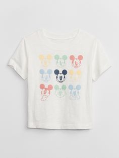 babyGap | Disney Mickey Mouse Graphic T-Shirt | Gap Factory Mickey Clothes, Mickey Mouse And Minnie Mouse, Baby Boy Tops, Mickey Mouse Shirts, Baby Fits, Fall Crafts For Kids