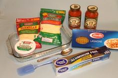 some food is sitting on a table with other items to eat and condiments