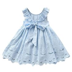 Size: 90 Recommended age: 12-18 Months Bust: 54cm/21.26'' Length: 47cm/18.50'' Size: 100 Recommended age: 18-24 Months Bust: 56cm/22.05'' Length: 51cm/20.08'' Size: 110 Recommended age: 3-4 Years Bust: 58cm/22.83'' Length: 55cm/21.65'' Size: 120 Recommended age: 4-5 Years Bust: 60cm/23.62'' Length: 59cm/23.23'' Size: 130 Recommended age: 5-6 Years Bust: 62cm/24.41'' Length: 63cm/24.80'' Features: FRUIT PRINT DESIGNThis dress outfit is us sleeveless style, and fruit strawberry print designs can let your sweetheart looks fashionable, also this design makes your baby like an elegant and princess, so that people around you can feel the obvious sweet baby temperament of your sweetheart. SOFT & HIGH-QUALITY MATERIALToddler Baby Girls Fruit Sleeveless Princess Dress Summer Halter Dress is made of Girls Dresses Summer Children, Toddler Sun Dress, Toddler Girl Dresses Summer, Toddler Summer Outfits, Baby Girl Princess Dresses, Girls Cotton Dresses, Cute Sundress, Girls Blue Dress, Girls Casual Dresses