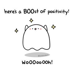 there's a boost of positivity