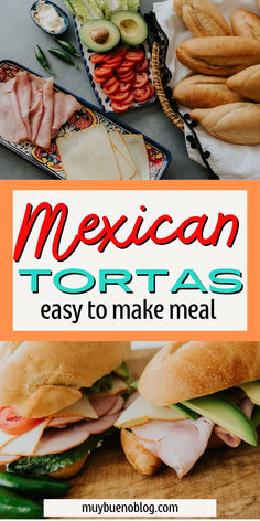 mexican tortass are an easy to make meal