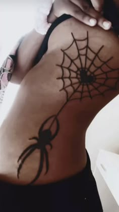 Side Tats, Spider Web Tattoo, Henna Style Tattoos, Pfp Pictures, Names Tattoos For Men, Cute Tattoo Ideas, Web Tattoo, Cute Hand Tattoos, 17 Birthday