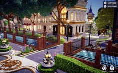 Ddlv Inspiration Sunlit Plateau, Disney Dreamlight Theme Park, Merlin House, Cinema Idea