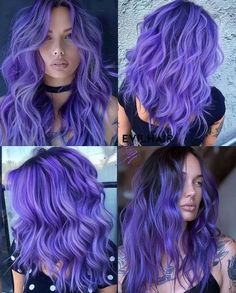 periwinkle pastel purple hair Comment and follow for more Pastel Purple Hair Color, Silver Purple Hair, Indigo Hair, Pastel Purple Hair, 2022 Color Of The Year, Purple Hair Color, Cute Hair Colors, Violet Hair