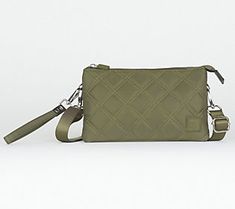 Have a place for everything in this too-cute wristlet crossbody. Wear it as a belt bag, crossbody, or wristlet -- whatever suits your needs for the day! From IHKWIP. Travel Crossbody Bag With Wrist Strap, Green Travel Bag With Wrist Strap, A Place For Everything, Rfid Wallet, Fashion Handbags, Belt Bag, Crossbody Bags, Style Casual, Silver Tone