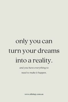 You hold the key to unlock the extraordinary potential within. Believe in the power of your dreams and embrace the journey of making them come true. Every step you take, every decision you make, brings you closer to the life you envision. You have the passion, the determination, and the resilience to overcome any obstacle. So, take that leap of faith, trust in yourself, and let your aspirations soar. Your dreams are waiting for you to seize them. Dream Motivation Quotes, Dreams Come True Quotes, My Dreams Quotes, Dream Life Quotes, Follow Your Dreams Quotes, Turn Your Dreams Into Reality, Dream Motivation, Embrace The Journey, Study Motivation Quotes