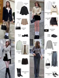 Stile Blair Waldorf, Shein Outfits, Everyday Fashion Outfits, Elegante Casual, Easy Trendy Outfits, Outfit Trends, Autumn Outfit