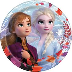 two frozen princesses standing next to each other