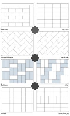 four squares are arranged in the same pattern