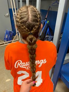 Gymnast Hairstyles, Hairstyles For Basketball, Braided Hairstyles For Sports, Gymnastics Hairstyles, Track Hair, Tennis Hairstyles, Basketball Hair, Softball Hair, Football Hair