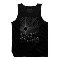 Channel your inner artist with the Highest Peak premium ring spun cotton graphic Men's tank top created by clingcling for Design By Humans. It's time to add a pop of color, a splash of humor, and a whole lot of creativity to your day with apparel designed by one of our global artists. We're here to help you find that perfect you style! Reach whole new heights with this awesome nature design! Black Graphic Tank Top For Summer, Black Screen Print Tank Top For Summer, Everyday Graphic Print Tank Top, Black Tank Top With Band Merch Graphic Print, Awesome Nature, Men's Tank, Nature Design, Apparel Design, Black Media