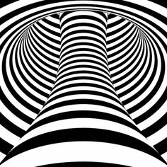 an abstract black and white background with wavy lines in the center, forming a spiral pattern