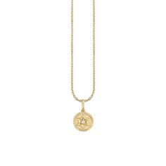 Gold & Diamond Tiny Star of David Coin - Sydney Evan Fine Jewelry Yellow Gold Charm Necklace With Star Of David Charm, Yellow Gold Medallion Necklace With Star Charm, Yellow Gold Medallion Necklaces With Star Charm, Jewish Star, Tiny Star, Delicate Design, Star Of David, Sparkle Diamonds, Cable Chain