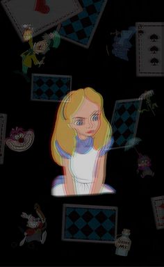 #aliceinwonderland #wallpapers #disney #art #disneyworld #drugs Alice In Wonderland Phone Wallpaper, Alice In Wonderland Lockscreen, Dark Disney Aesthetic, Alice In Wonderland Cartoon, Wallpapers Disney, Go Ask Alice