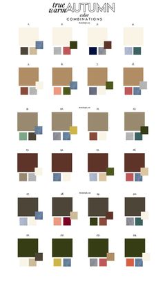 True (Warm) Autumn Wardrobe Colors — THE DAILEIGH True Autumn Winter Outfits, True Autumn Outfits Capsule Wardrobe, Warm Autumn Wardrobe, Warm Autumn Capsule Wardrobe, True Autumn Outfits, Color Wardrobe, Wardrobe Colors, Warm Fall Outfits